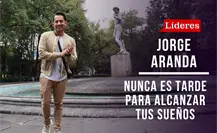 Nunca es tarde para alcanzar tus sueños: la historia de Jorge Aranda