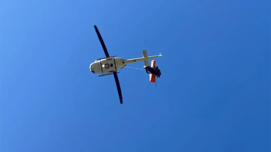 Operativo aéreo de Protección Civil permite rescatar cuerpo en Galeana
