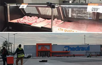 Carnicería de nuevo Chedraui en La Paz sin protección: denuncian riesgo sanitario