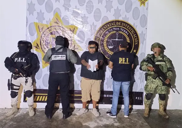 Detienen en Kanasín a presunto implicado en violento robo a casa en Cancún