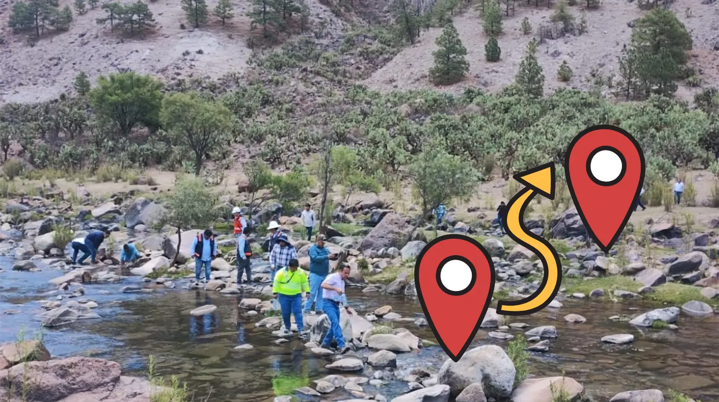 La presa Tunal se construirá en el paraje Tres Molino. Foto: Especial.