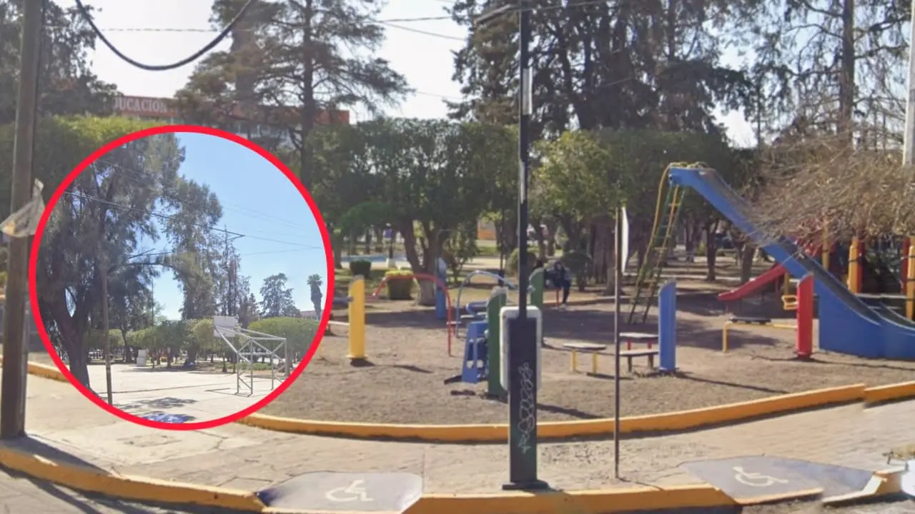 Foto: Google Maps | Este es el popular jardín deportivo de Durango cerca de su centro histórico. 