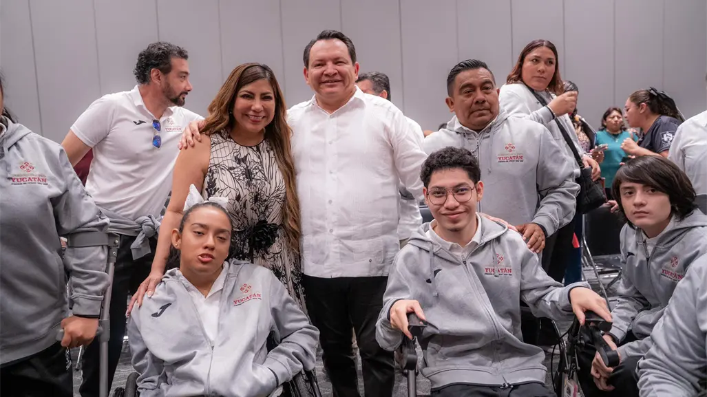 Paralimpiada Nacional Conade 2025: abanderan a la delegación yucateca