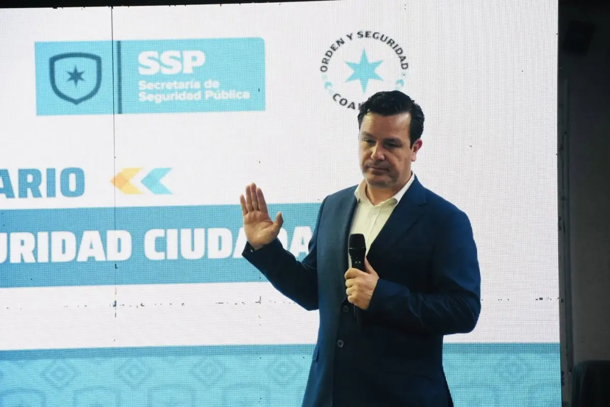 Fernández Montañez enfatizó que el estado no puede levantar bandera blanca en materia de seguridad, pues es necesario reforzar de manera constante los operativos y estrategias de vigilancia./Foto: Federico Fernández Montañez