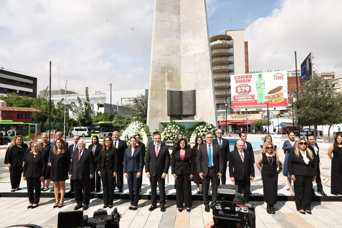 Monterrey conmemoró este 20 de septiembre sus 429 años de fundación. Foto: Gobierno de Monterrey