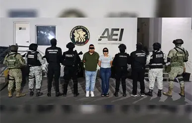 Pareja considerada generadora de violencia cae en operativo en Escobedo