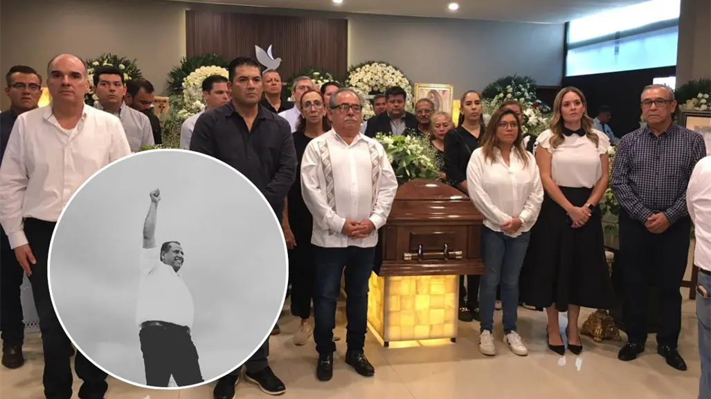 Óscar Almaraz es despedido por victorenses y políticos de Tamaulipas
