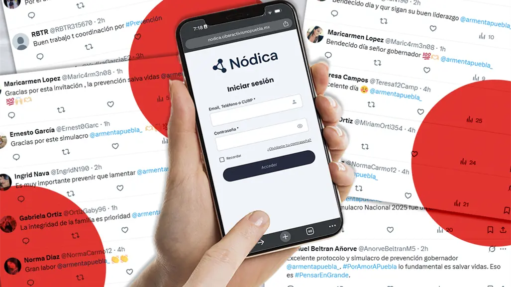 Nódica, plataforma digital que utilizó el gobierno de Puebla para ciberacitivismo