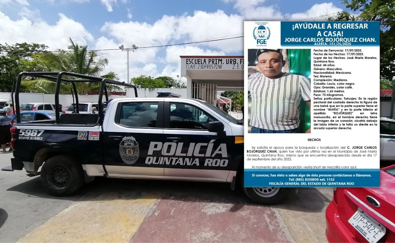 ¿Cómo ocurrió el secuestro en José María Morelos? Foto: Fiscalia | Canva