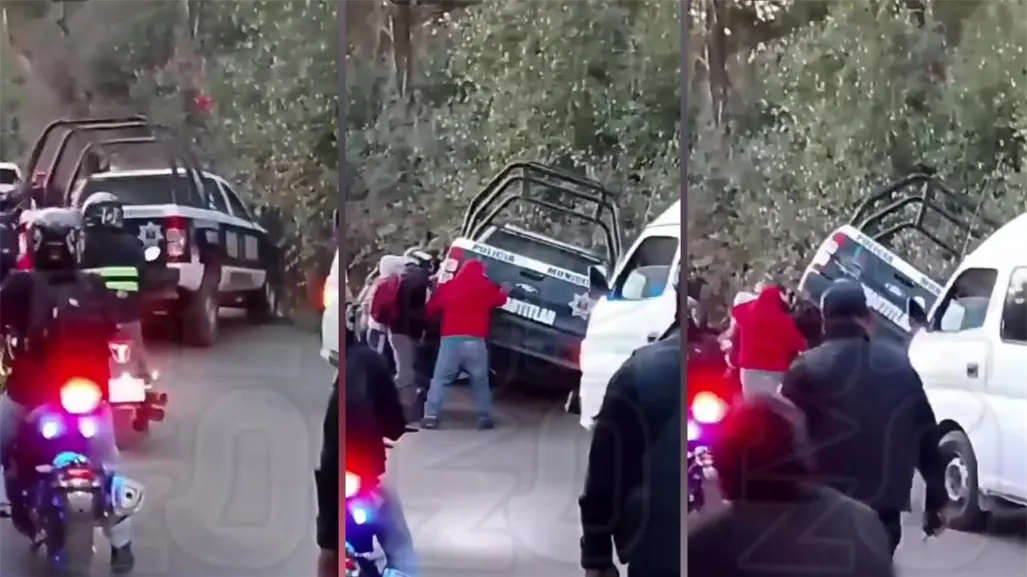 VIDEO | Autoridades de Teoloyucan acusan ataques provenientes de Cuautitlán México