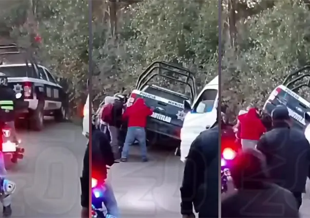 VIDEO | Autoridades de Teoloyucan acusan ataques provenientes de Cuautitlán México