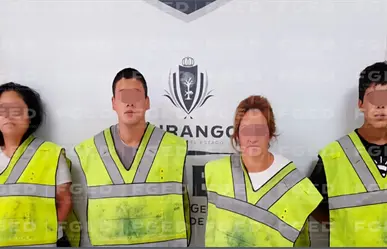 ¿Quiénes son los 4 detenidos por el doble homicidio del 15 de septiembre en Durango?