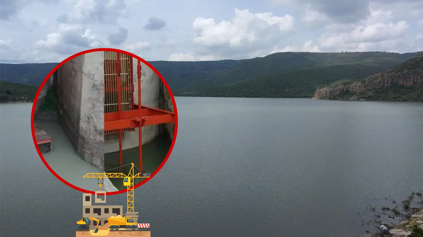 Una de las características de la Presa Tunal 2 será su obra de Toma. Foto: Especial.