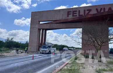 Así luce la Puerta de Entrada de La Paz tras su reparación