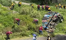 Durante jornadas de rastreo localizan hallazgos importantes en Sierra de Guadalupe en Edomex