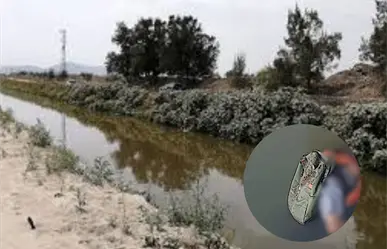 Localizan flotando el cuerpo sin vida de un hombre en canal Toluca-Palmillas Edomex