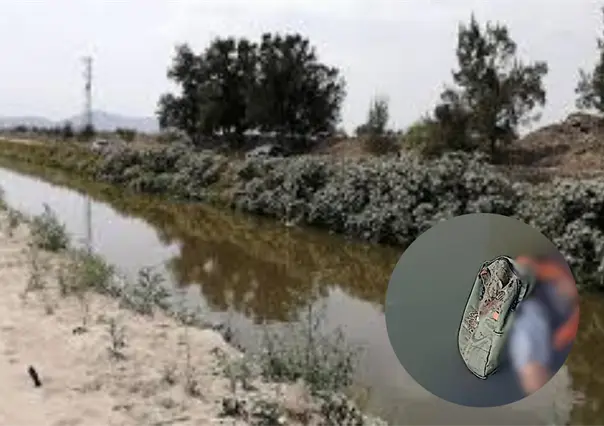 Localizan flotando el cuerpo sin vida de un hombre en canal Toluca-Palmillas Edomex