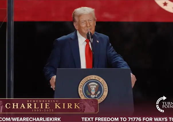 Discurso de Donald Trump en funeral de Charlie Kirk: Fue asesinado por decir la verdad
