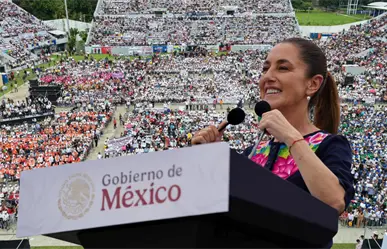 Claudia Sheinbaum ofrece reparar puentes caídos por lluvias en Chiapas