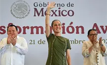 Claudia Sheinbaum rinde su informe de gobierno en Yucatán