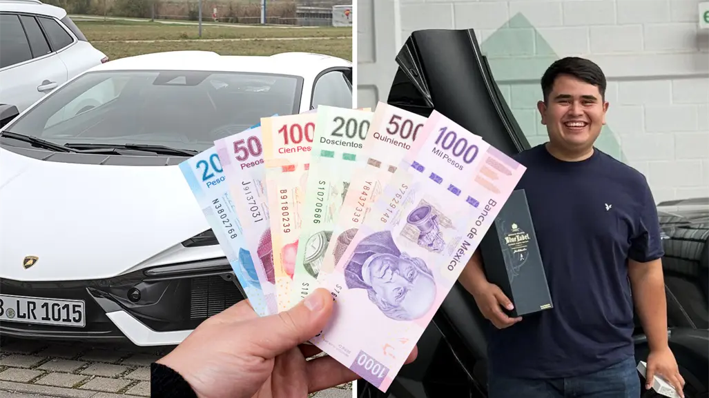 Coahuilense de Castaños rechaza Lamborghini; elige el efectivo millonario
