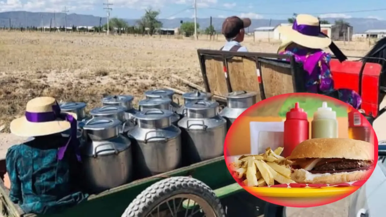 Foto: Facebook/ Hamburguesas Tortas y Lácteos Nuevo Ideal (Las Menonas) | Conoce cuál es la receta tradicional de una hamburguesa menonita al estilo Durango.