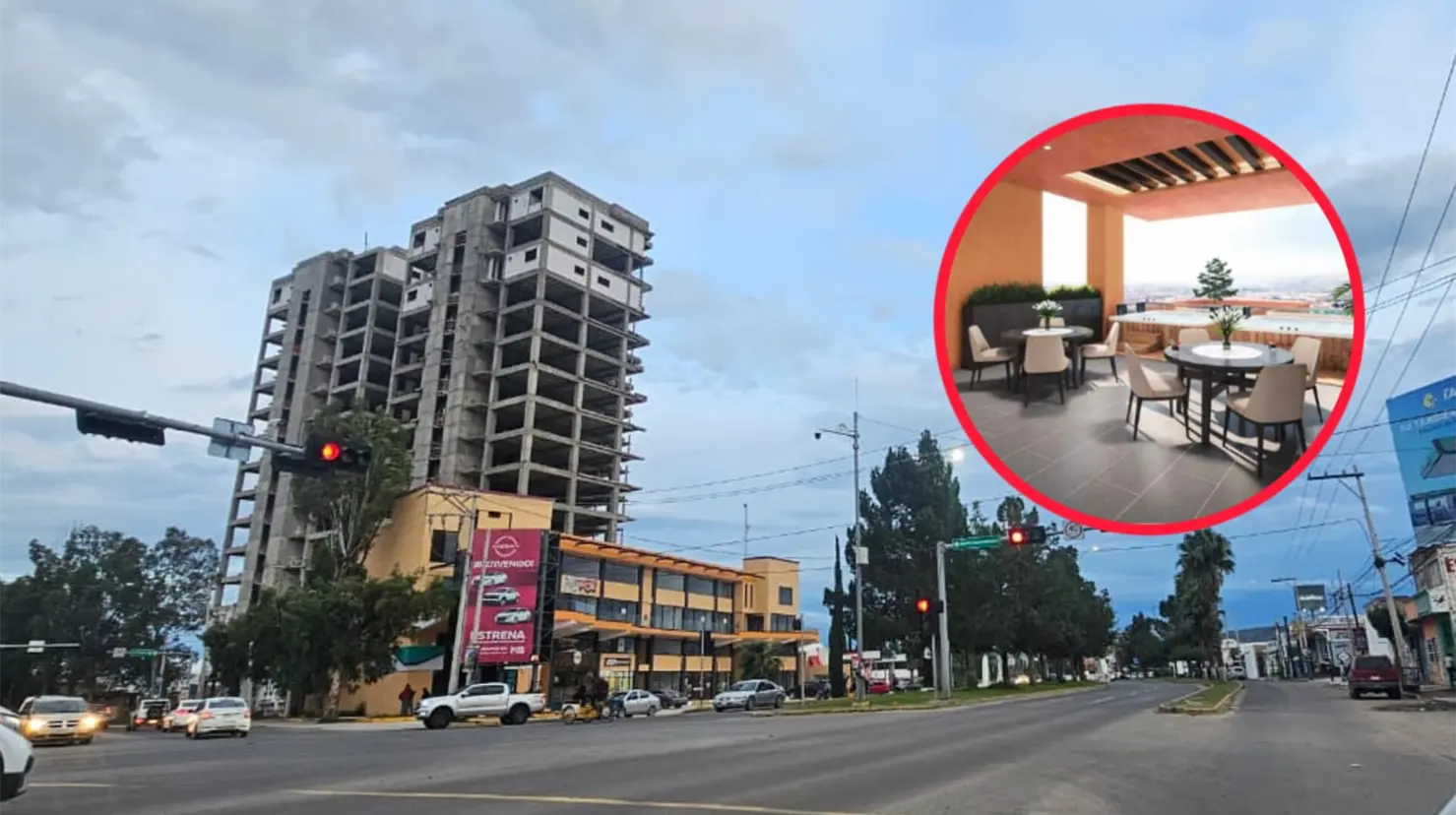Foto: Luis Lozano | Conoce cuál será el departamento más pequeño que tendrán las torres gemelas de Durango.