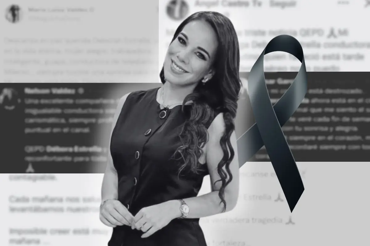 Débora Estrella era una reconocida conductora de Multimedios. FOTO: IG: @renanmorenooficial