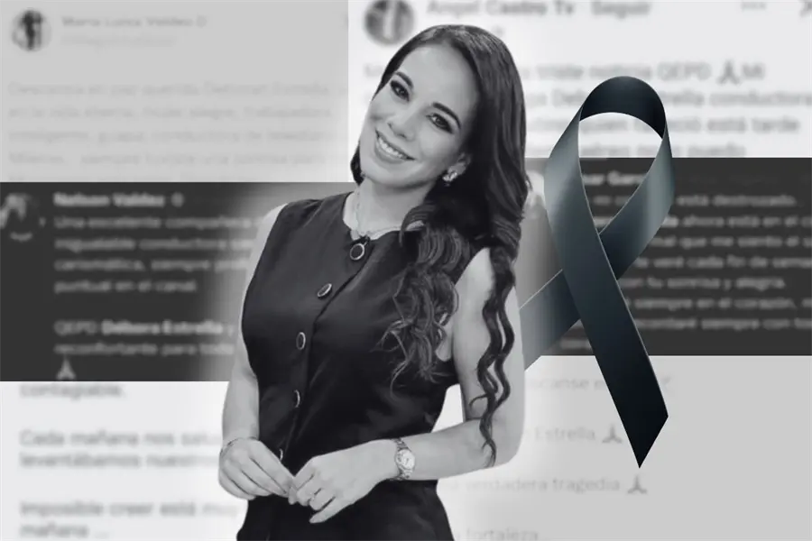 Débora Estrella: conductores y periodistas lamentan su fallecimiento