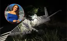 Fiscalía confirma muerte de Débora Estrella en accidente de avioneta en García