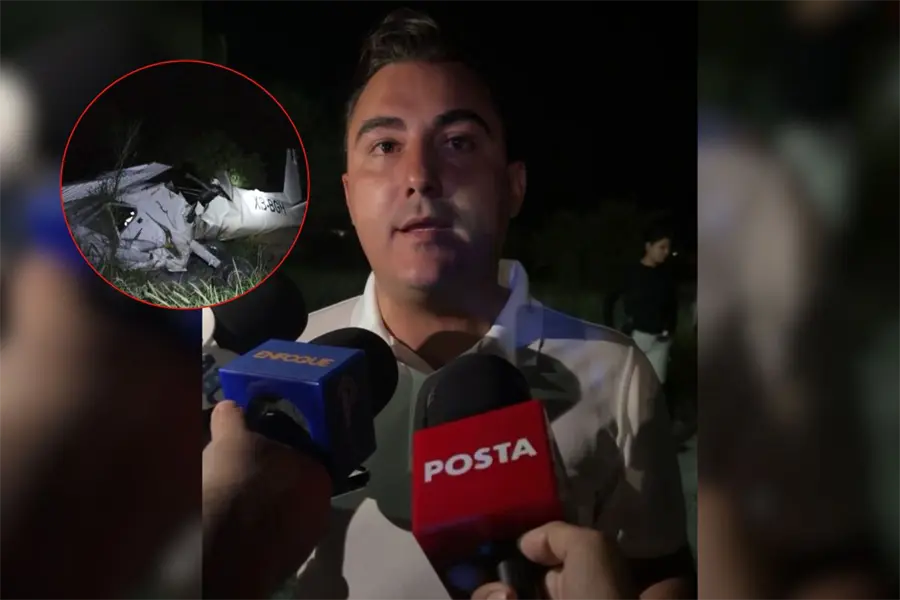 Manuel Guerra informa sobre avances en rescate tras desplome de aeronave en García