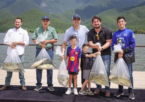 David de la Peña fortalece la pesca deportiva en Santiago con liberación de Lobina Negra