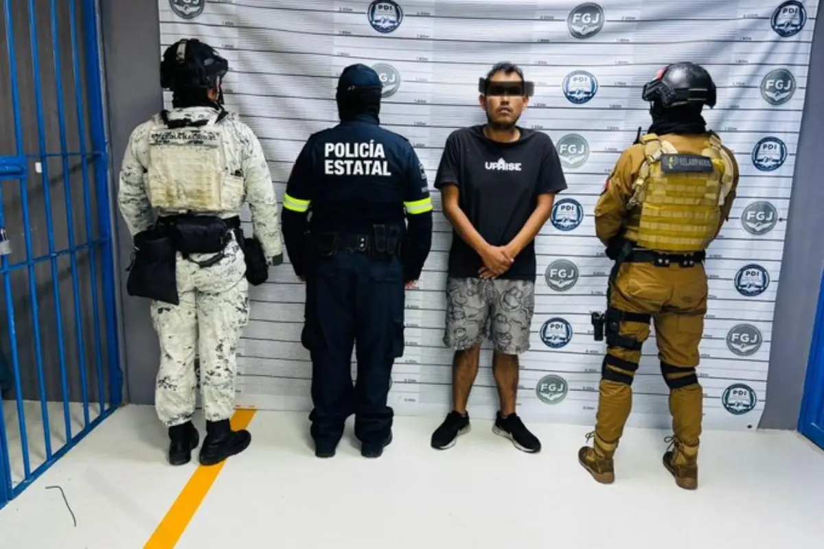 Detención en el Edomex. Foto: X (@FiscaliaEdomex)