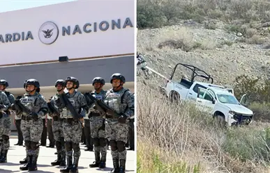 Elemento de la Guardia Nacional muere tras volcadura en Ramos Arizpe