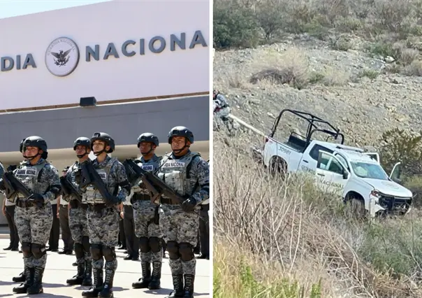 Elemento de la Guardia Nacional muere tras volcadura en Ramos Arizpe