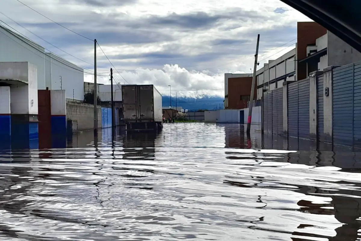 Inundaciones en el Valle de Toluca. Foto: X (@EdomexAhora)