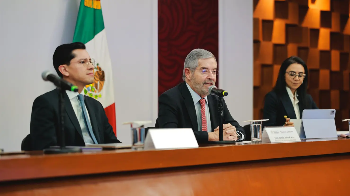 Juan Ramón de la Fuente representará a Sheinbaum en la Asamblea General de la ONU. Foto: X (@SRE_mx)