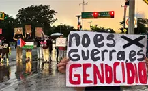 Grupos pro Palestina protestan contra Cemex de Mérida, acusan complicidad con Israel