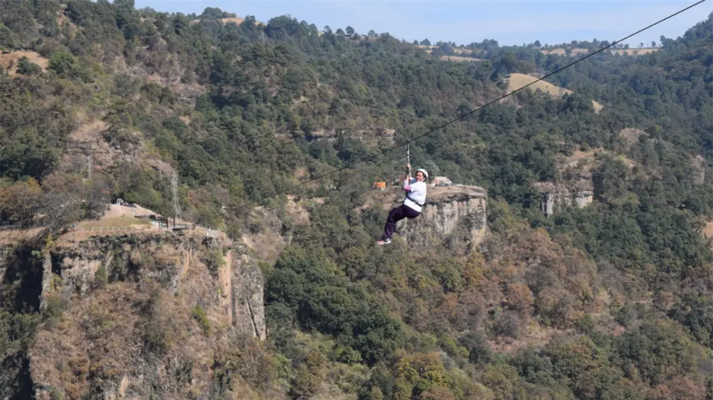 Tirolesa más larga del Edomex: esta es la atracción turística que debes conocer en tu próxima aventura