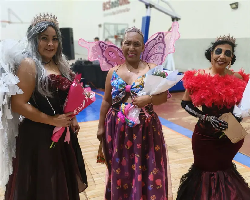 Ganadoras de Desfile de la Fortaleza Rosa.