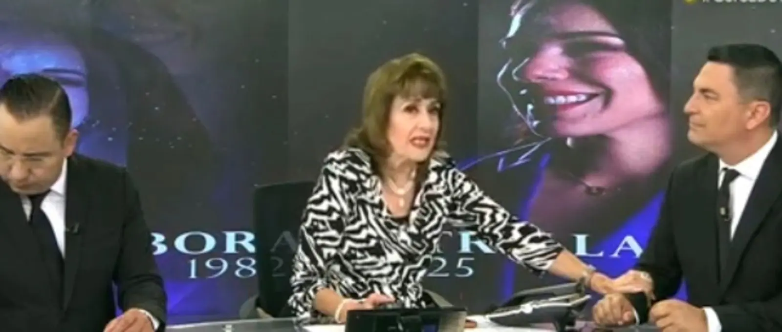 Débora Estrella: dedican programa especial en telediario matutino Foto: Captura de pantalla Telediario