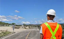 Ya se puede circular en el tramo que se hundió en San Ignacio–Vizcaíno por las lluvias