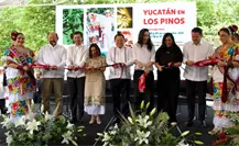 Yucatán en Los Pinos: Díaz Mena inaugura muestra de cultura, gastronomía y tradición