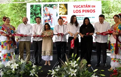 Yucatán en Los Pinos: Díaz Mena inaugura muestra de cultura, gastronomía y tradición