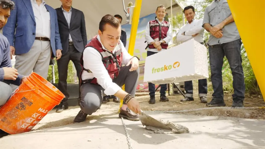 Arranca en García la construcción del Fresko más grande del país