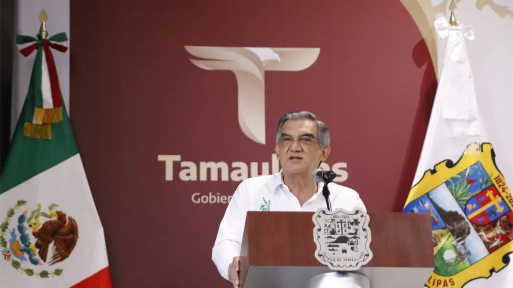 Américo Villarreal inaugura gimnasio en la Escuela Normal de Educadoras de Tamaulipas