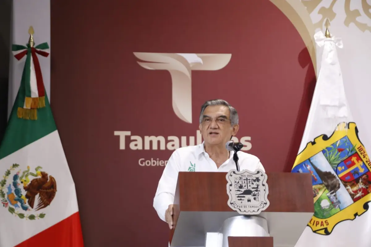 Américo Villarreal Anaya, gobernador de Tamaulipas. Foto: Carlos García