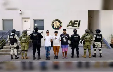 Arrestan en Linares a tres jóvenes ligados a grupo delictivo armado