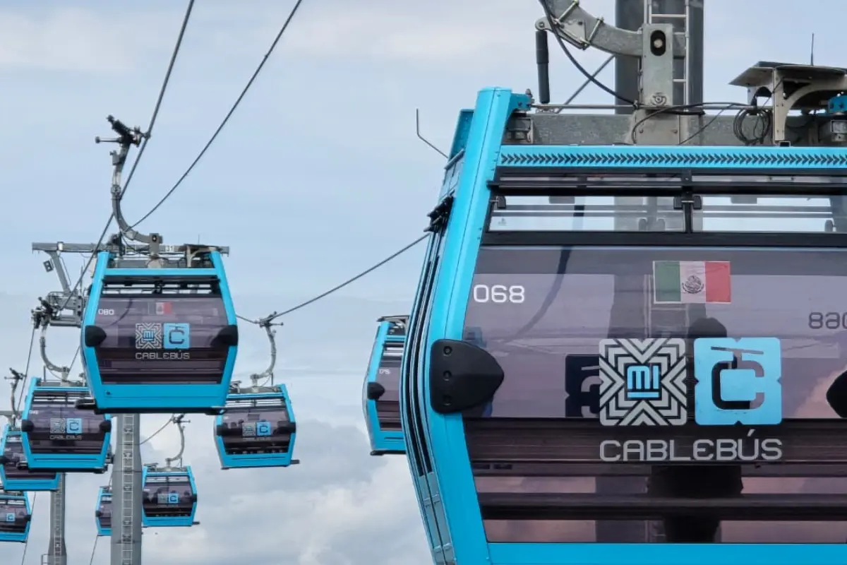 Cablebús de CDMX. Foto: X @MICablebusCDMX