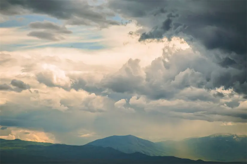 Cielo parcialmente nublado en la región sur de Tamaulipas. Foto: Freepik